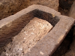 Roman sarcophagus from York